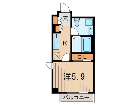 ステラコート洗足の物件間取画像